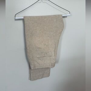 Joseph Abboud Tan Casual Dress Pants